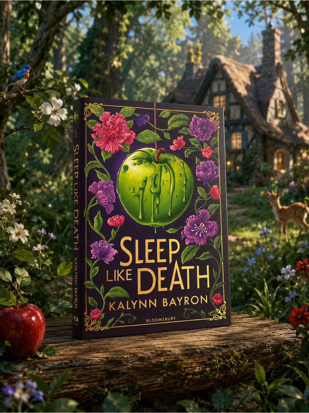 Sleep Like Death Hardcover FairyLoot Exclusive Edition by Kalynn Bayron